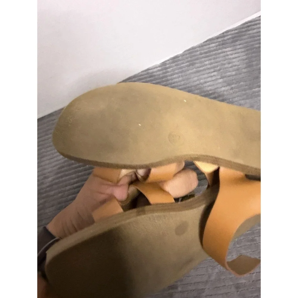 Little Girls Size 13 C Brown Tan Sandals